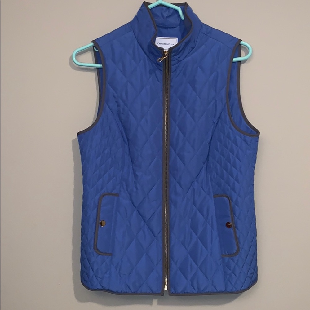 Charter Club Quilted Vest